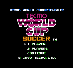 Tecmo World Cup Soccer screenshot 3 for Famicom